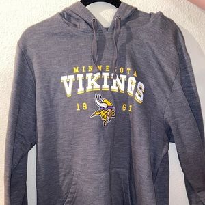 Minnesota Vikings Grey Hoodie